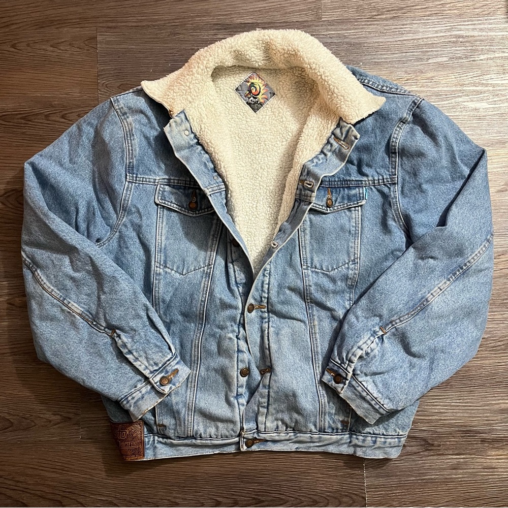Sherpa Lined Denim Jacket